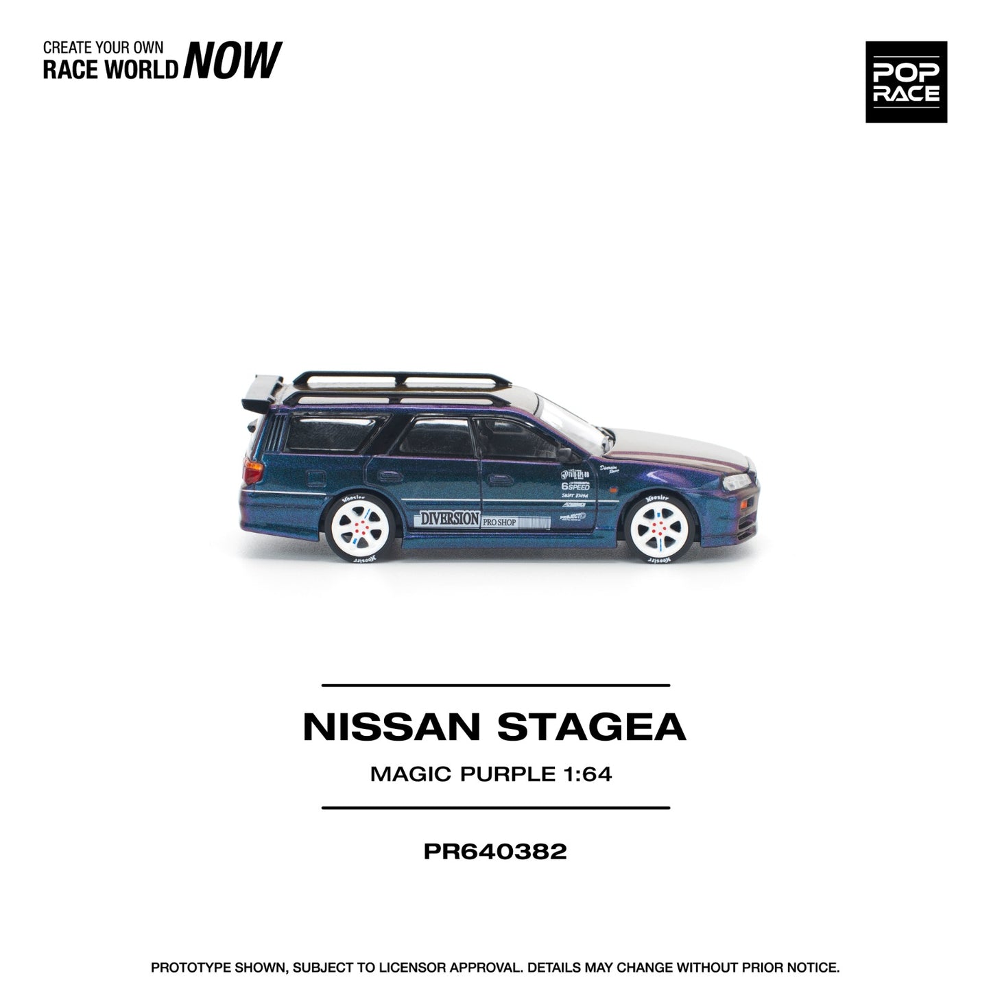 *Pre-Order* Pop Race Nissan Stagea Magic Purple