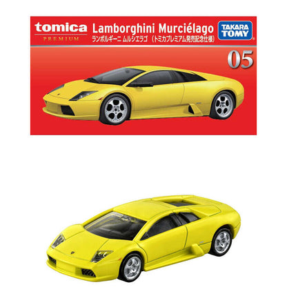 Tomica Premium No.05 Lamborghini Murciélago (Yellow) - First Edition