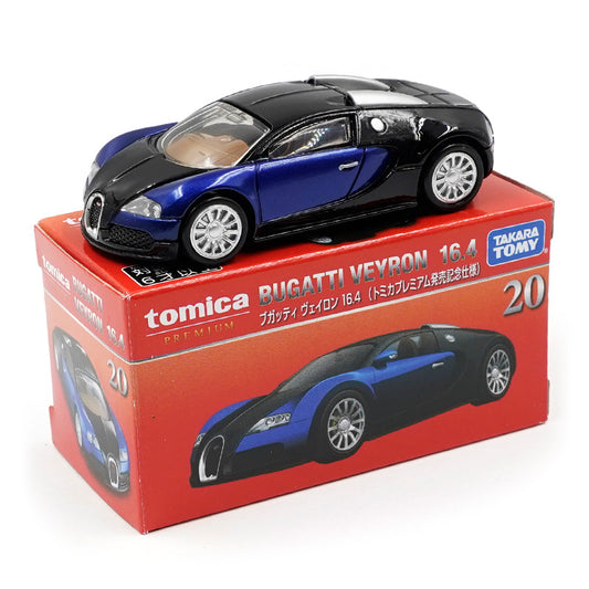 Tomica Premium No.20 Bugatti Veyron 16.4 (Black & Blue) - First Edition