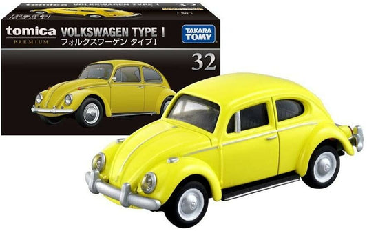 Tomica Premium No.32 Volkswagen Type I (Yellow)