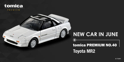 Tomica Premium No.40 Toyota MR2 (White)