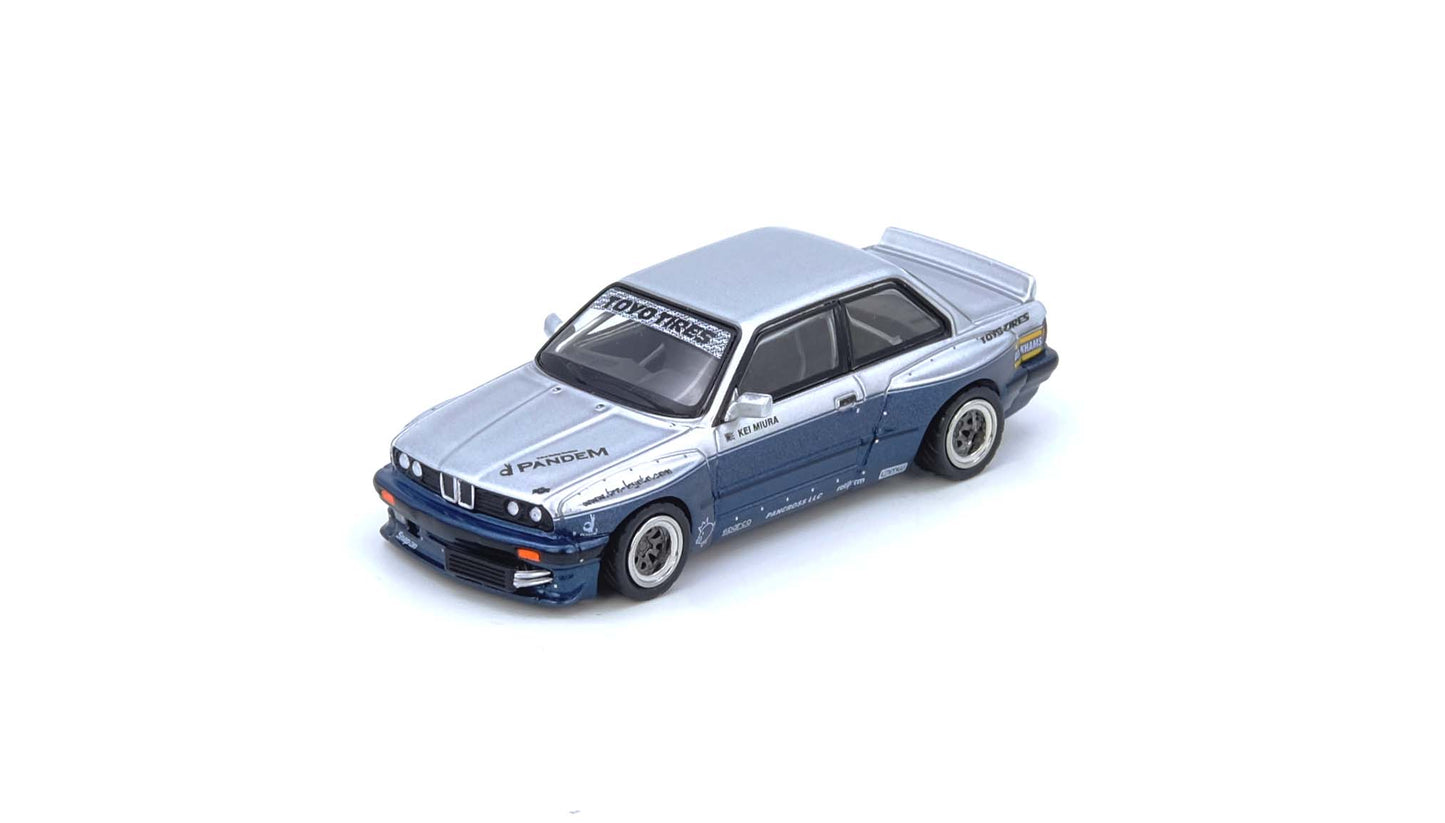 *Pre-Order* INNO Models INNO64 PANDEM E30 M3 Silver/Blue