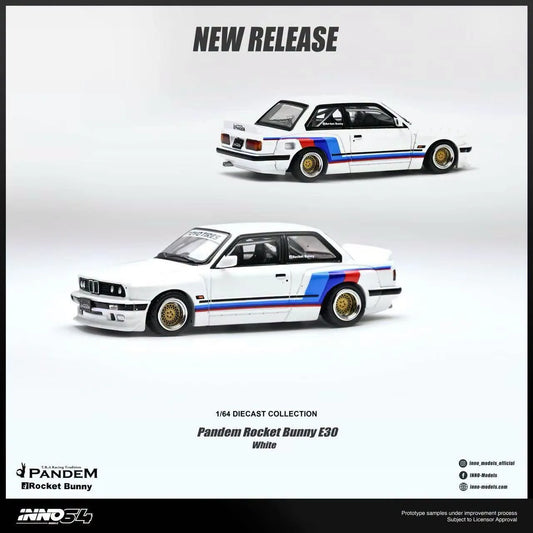 *Pre-Order* INNO Models INNO64 PANDEM Rocket Bunny E30 White