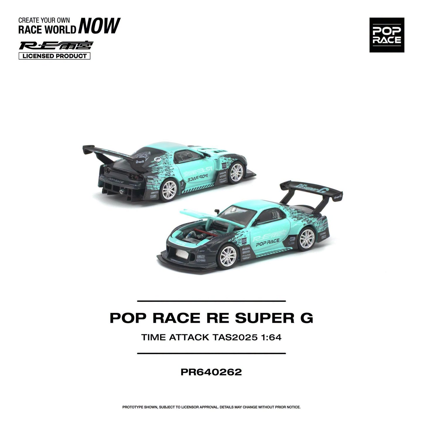 *Pre-Order* Pop Race - POP RACE RE SUPER G Time Attack TAS 2025