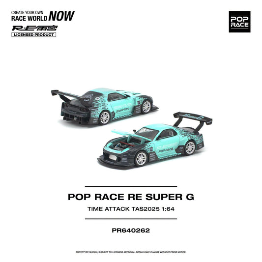 *Pre-Order* Pop Race - POP RACE RE SUPER G Time Attack TAS 2025