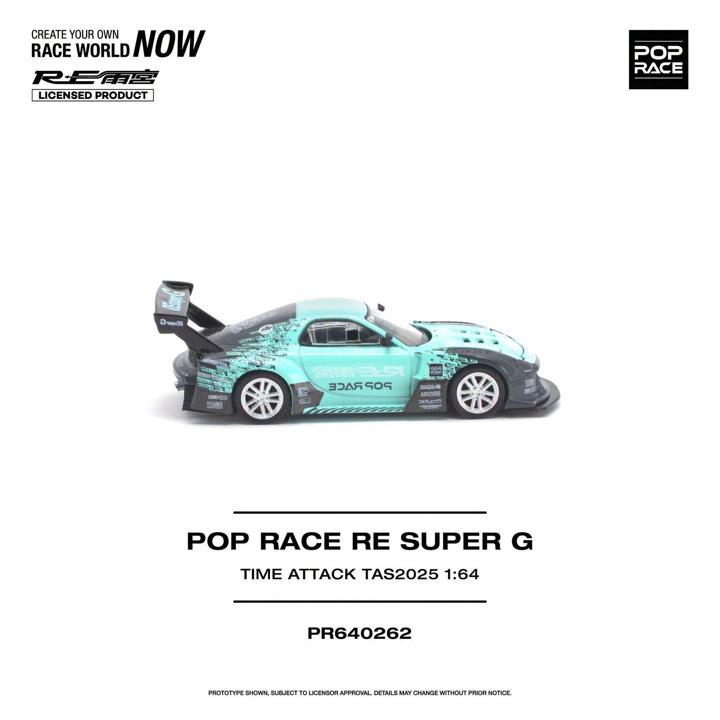 *Pre-Order* Pop Race - POP RACE RE SUPER G Time Attack TAS 2025
