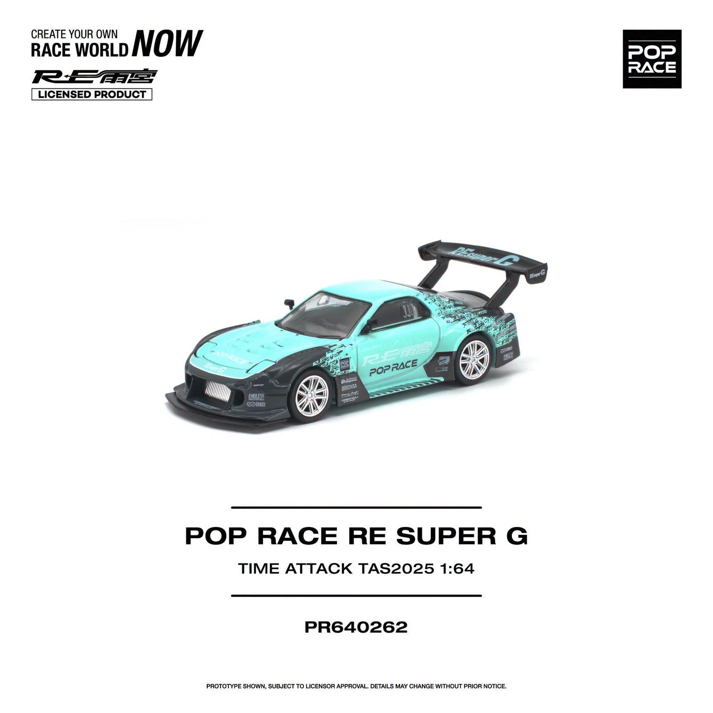 *Pre-Order* Pop Race - POP RACE RE SUPER G Time Attack TAS 2025