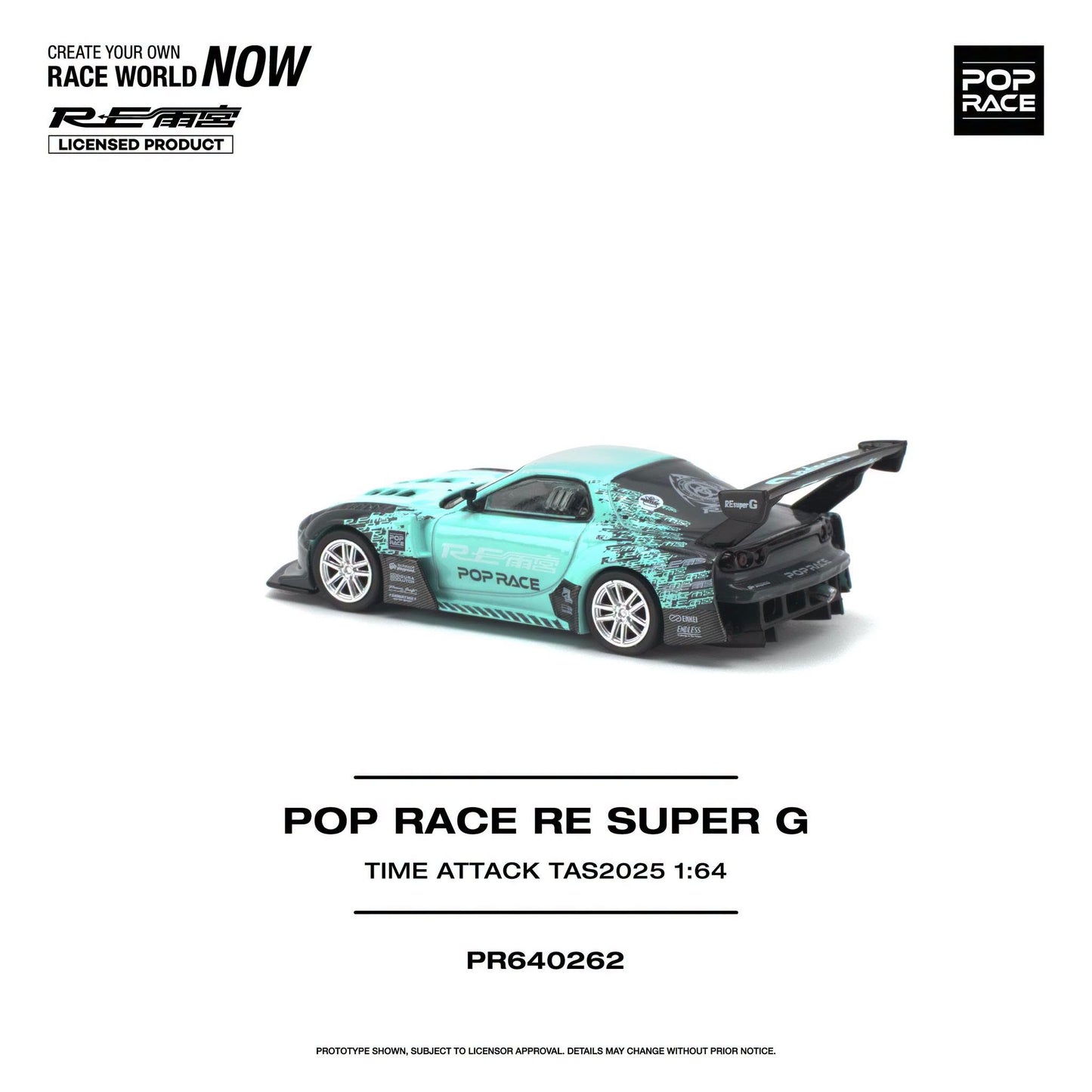 *Pre-Order* Pop Race - POP RACE RE SUPER G Time Attack TAS 2025
