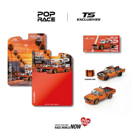 *Pre-Order* Pop Race PRT001 Pandem 620 PICKUP - Orange Chrome