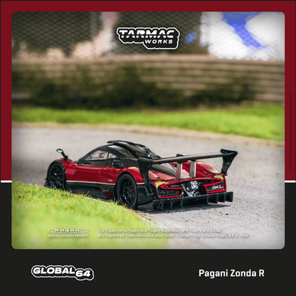 Tarmac Works Pagani Zonda R - Rosso Dubai