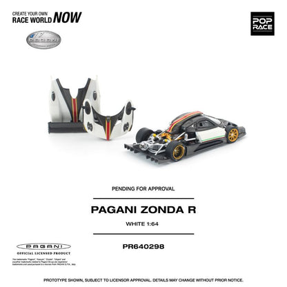 *Pre-Order* Pop Race Pagani Zonda R White