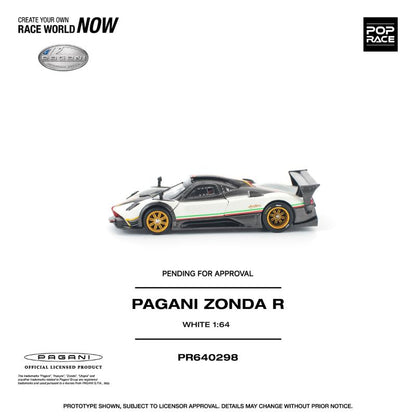 *Pre-Order* Pop Race Pagani Zonda R White