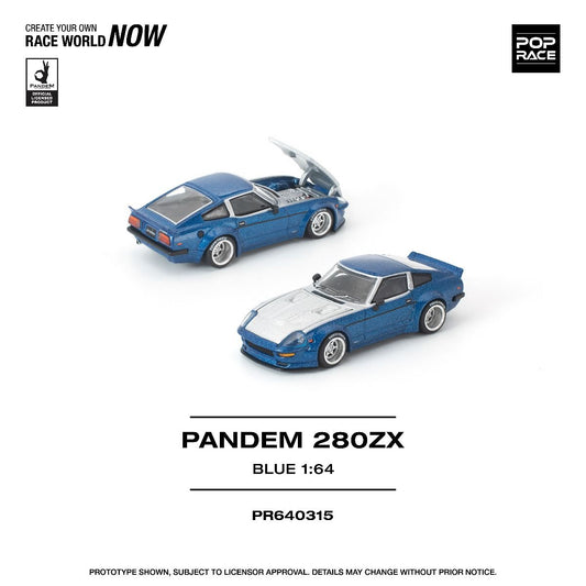 *Pre-Order* Pop Race Pandem 280ZX Blue