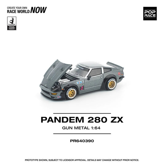 *Pre-Order* Pop Race Pandem 280ZX Gun Metal