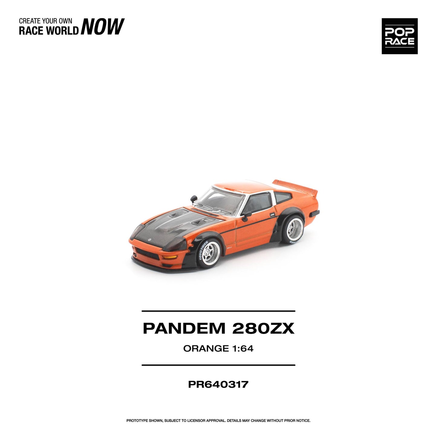 *Pre-Order* Pop Race - Pandem 280ZX Orange