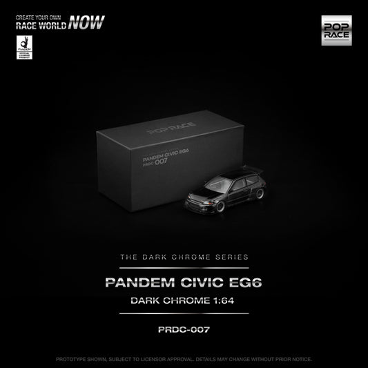 *Pre-Order* Pop Race Pandem Civic EG6 Dark Chrome