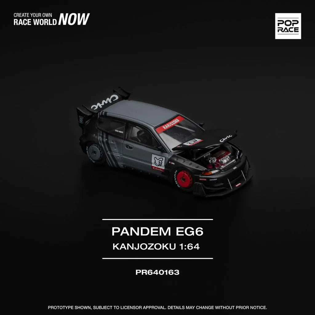 *Pre-Order* Pop Race Pandem Civic EG6 "KANJOZOKU"