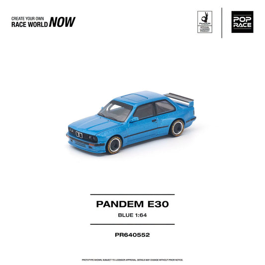 *Pre-Order* Pop Race - PR640552 Pandem E30 Blue