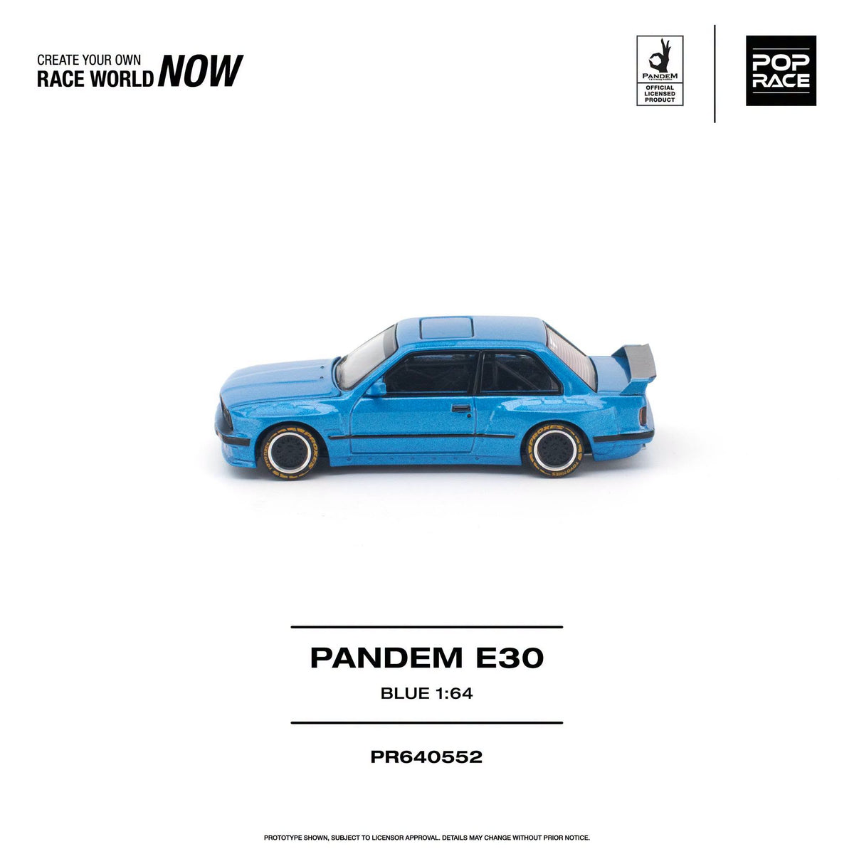 *Pre-Order* Pop Race - PR640552 Pandem E30 Blue