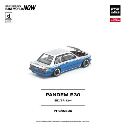 *Pre-Order* Pop Race - Pandem E30 Silver