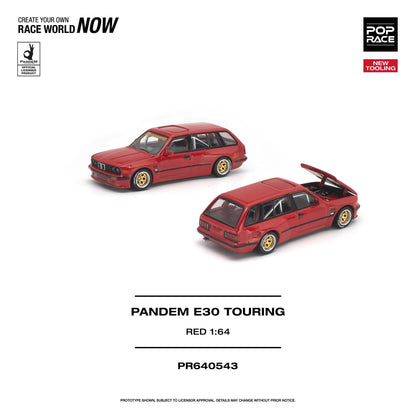 *Pre-Order* Pop Race - Pandem E30 Touring Red