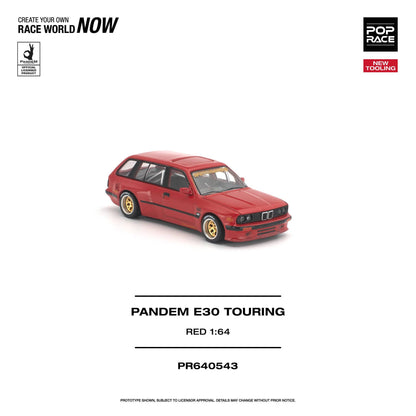 *Pre-Order* Pop Race - Pandem E30 Touring Red
