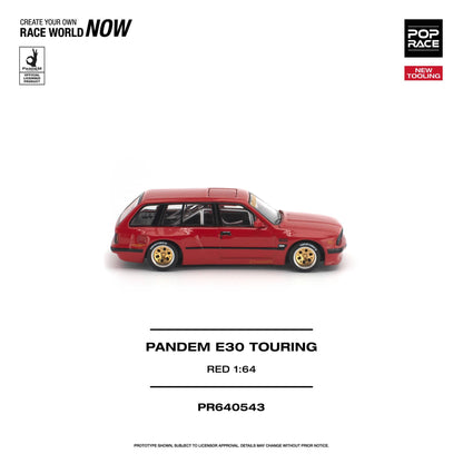 *Pre-Order* Pop Race - Pandem E30 Touring Red