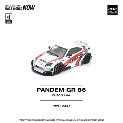 *Pre-Order* Pop Race Pandem GR86 - CUSCO