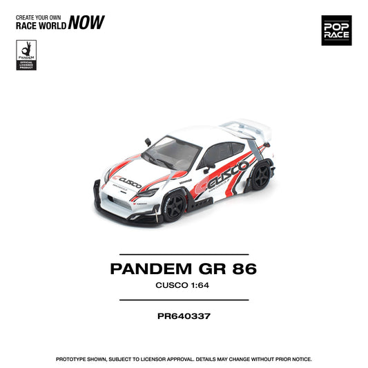 *Pre-Order* Pop Race Pandem GR86 - CUSCO