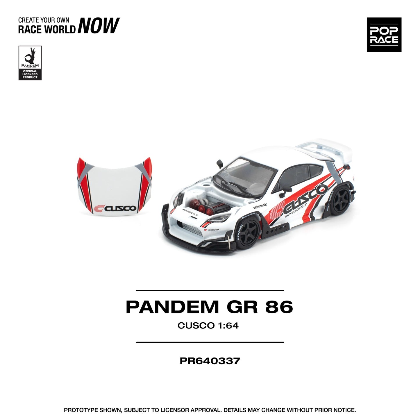 *Pre-Order* Pop Race Pandem GR86 - CUSCO