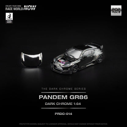 *Pre-Order* Pop Race - PRDC014 Pandem GR86 Dark Chrome