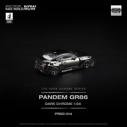 *Pre-Order* Pop Race - PRDC014 Pandem GR86 Dark Chrome