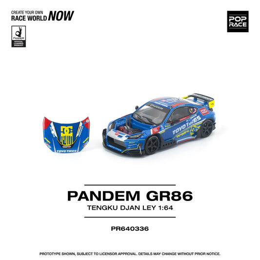 *Pre-Order* Pop Race Pandem GR86 Tengku Djan Ley