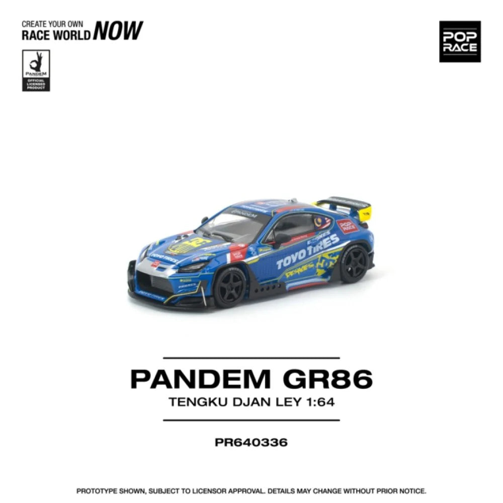 *Pre-Order* Pop Race Pandem GR86 Tengku Djan Ley