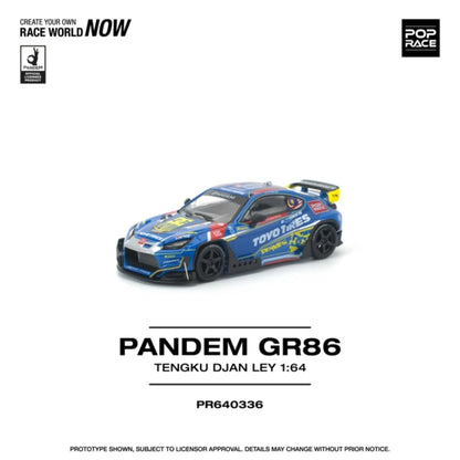 *Pre-Order* Pop Race Pandem GR86 Tengku Djan Ley