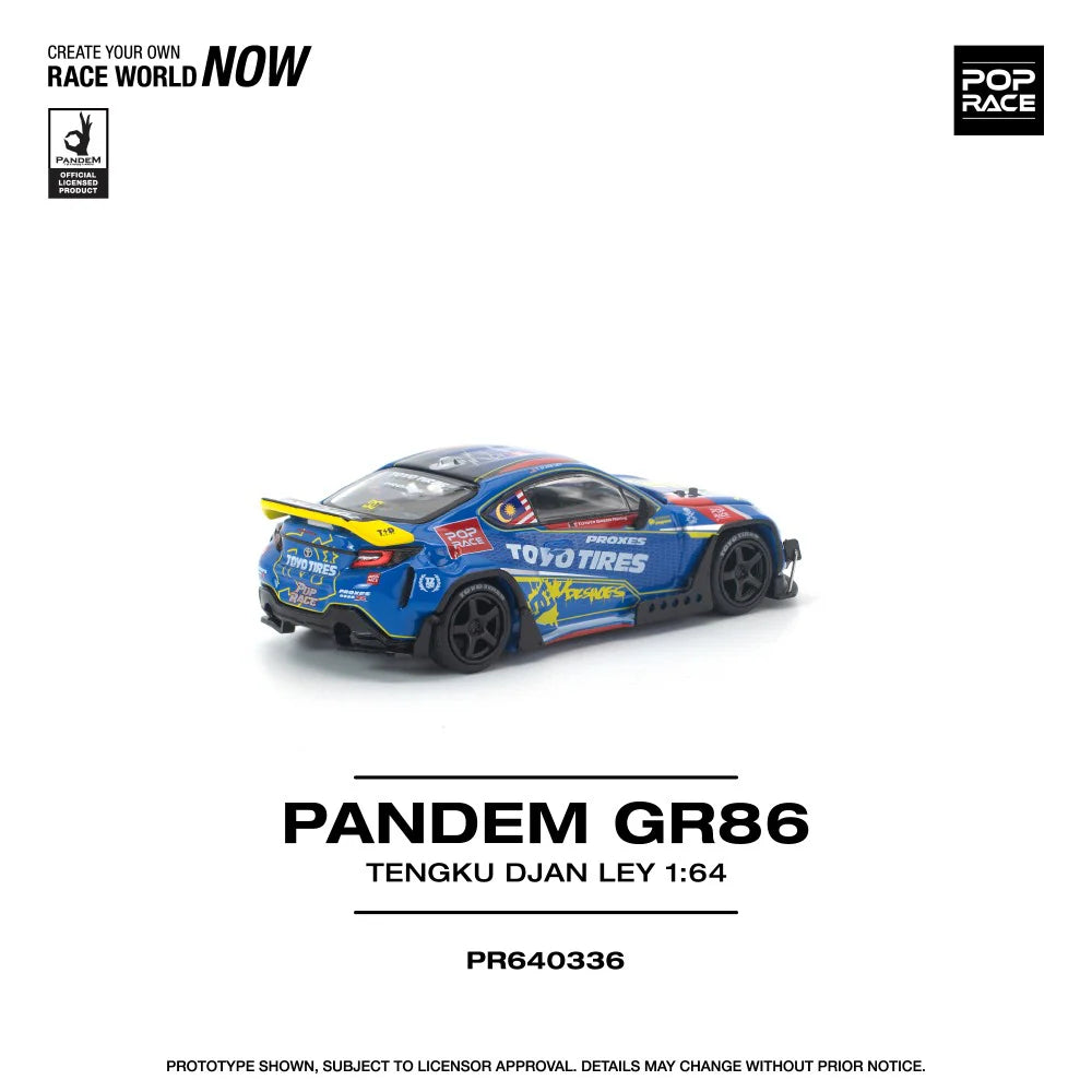 *Pre-Order* Pop Race Pandem GR86 Tengku Djan Ley
