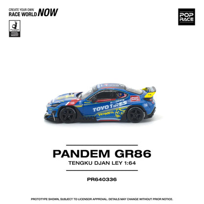*Pre-Order* Pop Race Pandem GR86 Tengku Djan Ley