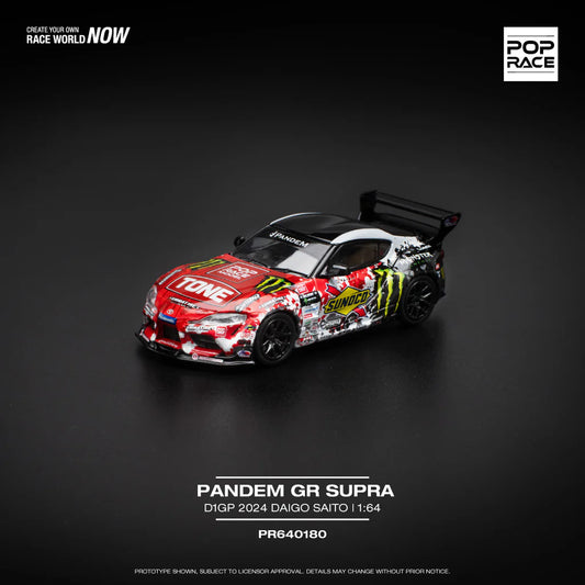 *Pre-Order* Pop Race Pandem GR Supra D1GP 2024 DAIGO SAITO