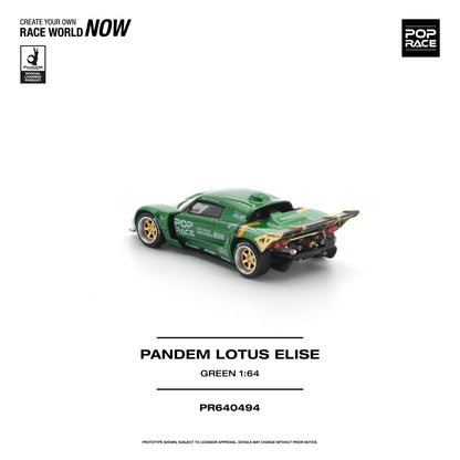 *Pre-Order* Pop Race - PR640494 Pandem Lotus Elise Green