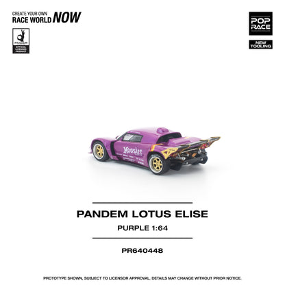 *Pre-Order* Pop Race Pandem Lotus Elise Purple