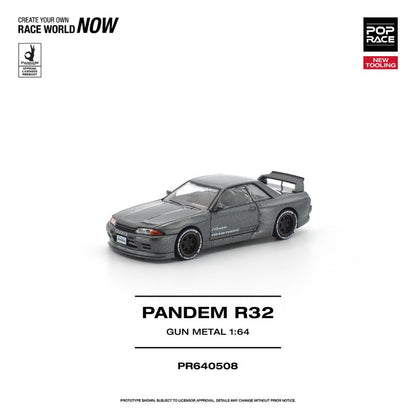 *Pre-Order* Pop Race - Pandem R32 Gun Metal
