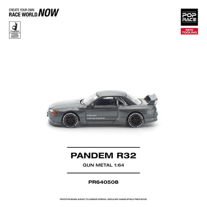 *Pre-Order* Pop Race - Pandem R32 Gun Metal