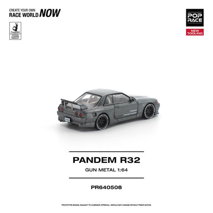 *Pre-Order* Pop Race - Pandem R32 Gun Metal