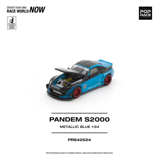*Pre-Order* Pop Race - Pandem S2000 Metallic Blue