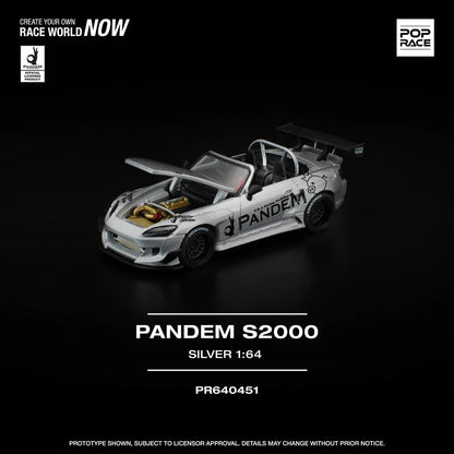 *Pre-Order* Pop Race Pandem S2000 Silver