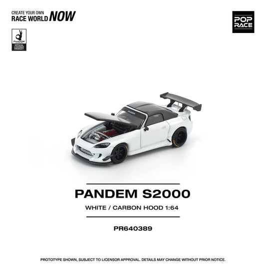 *Pre-Order* Pop Race Pandem S2000 Soft Top White