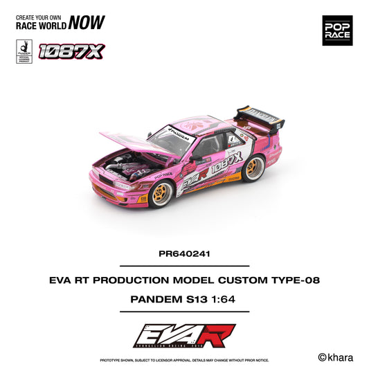 *Pre-Order* Pop Race Pandem SILVIA S13 EVA RT PRODUCTION MODEL CUSTOM TYPE-08 x 1087X