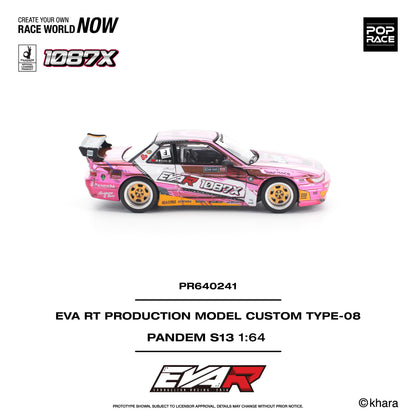 *Pre-Order* Pop Race Pandem SILVIA S13 EVA RT PRODUCTION MODEL CUSTOM TYPE-08 x 1087X