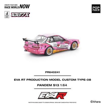 *Pre-Order* Pop Race Pandem SILVIA S13 EVA RT PRODUCTION MODEL CUSTOM TYPE-08 x 1087X