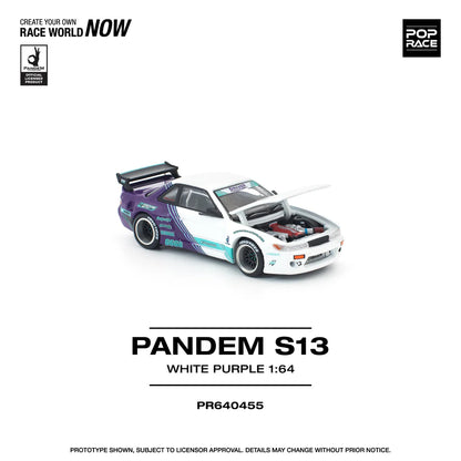 *Pre-Order* Pop Race Pandem S13 White/Purple